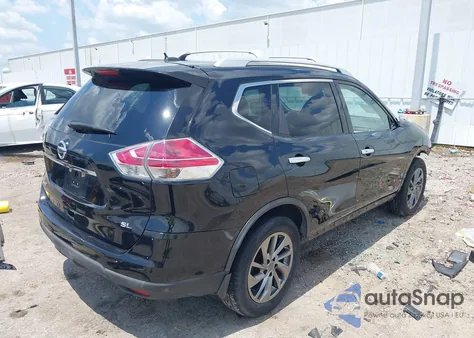 2016 Nissan Rogue Sl z USA, uszkodzony, nr VIN 5N1AT2MT6GC875941